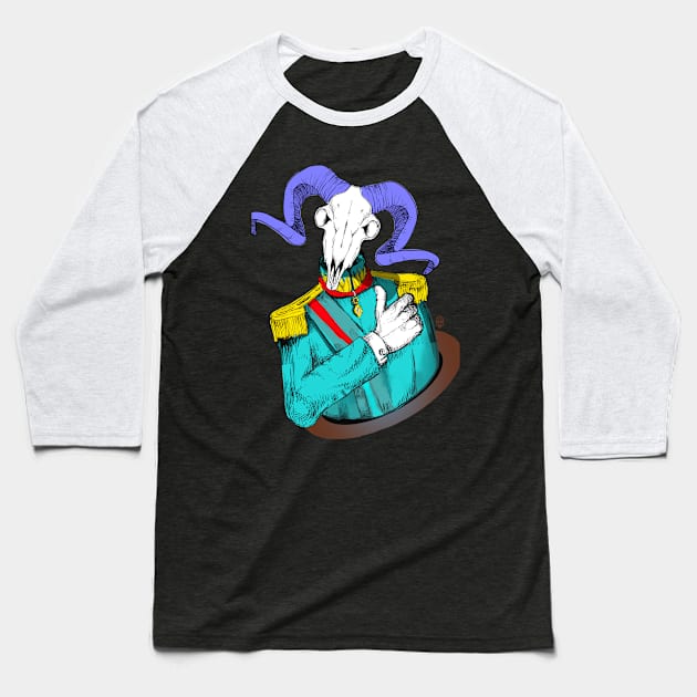 General Goat Likes This Baseball T-Shirt by fakeface